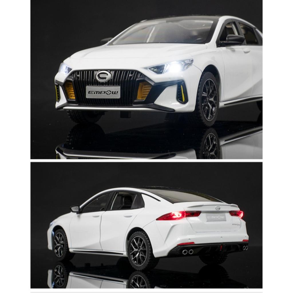 1/24 Alloy Diecast Metal Model Car - GAC Motor EMPOW 55 Coupe, Street Sports Vehicle, Child's Gift, Sound & Light