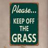 Retro Style Metal Wall Plaque for Home Decor