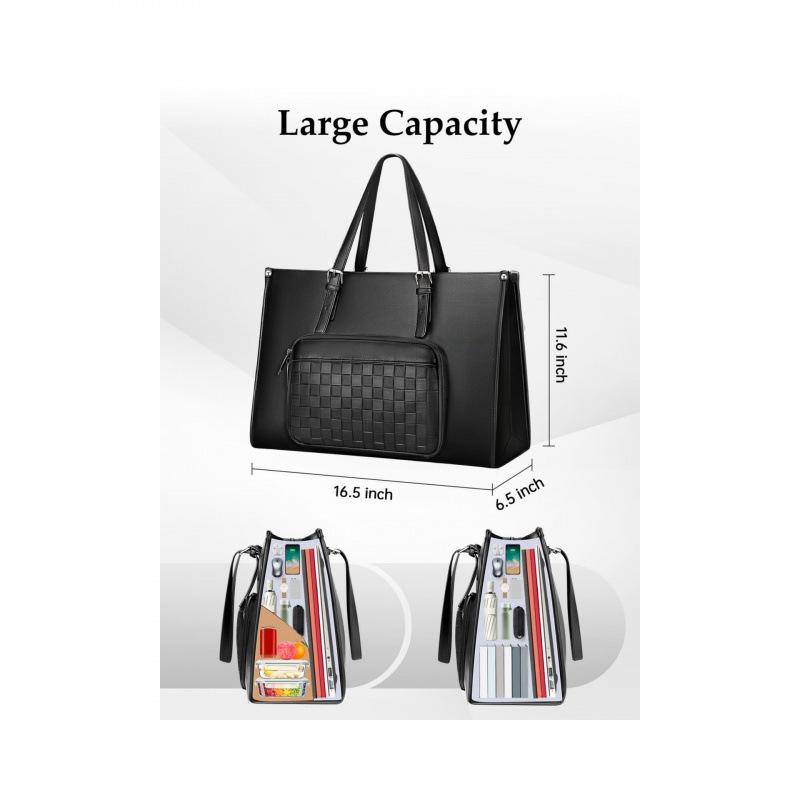 Trendy Large Capacity Insulated Handbag for Laptop & Lunch