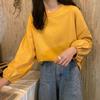 Women's Loose Thin Pullover Long Sleeved T-shirt