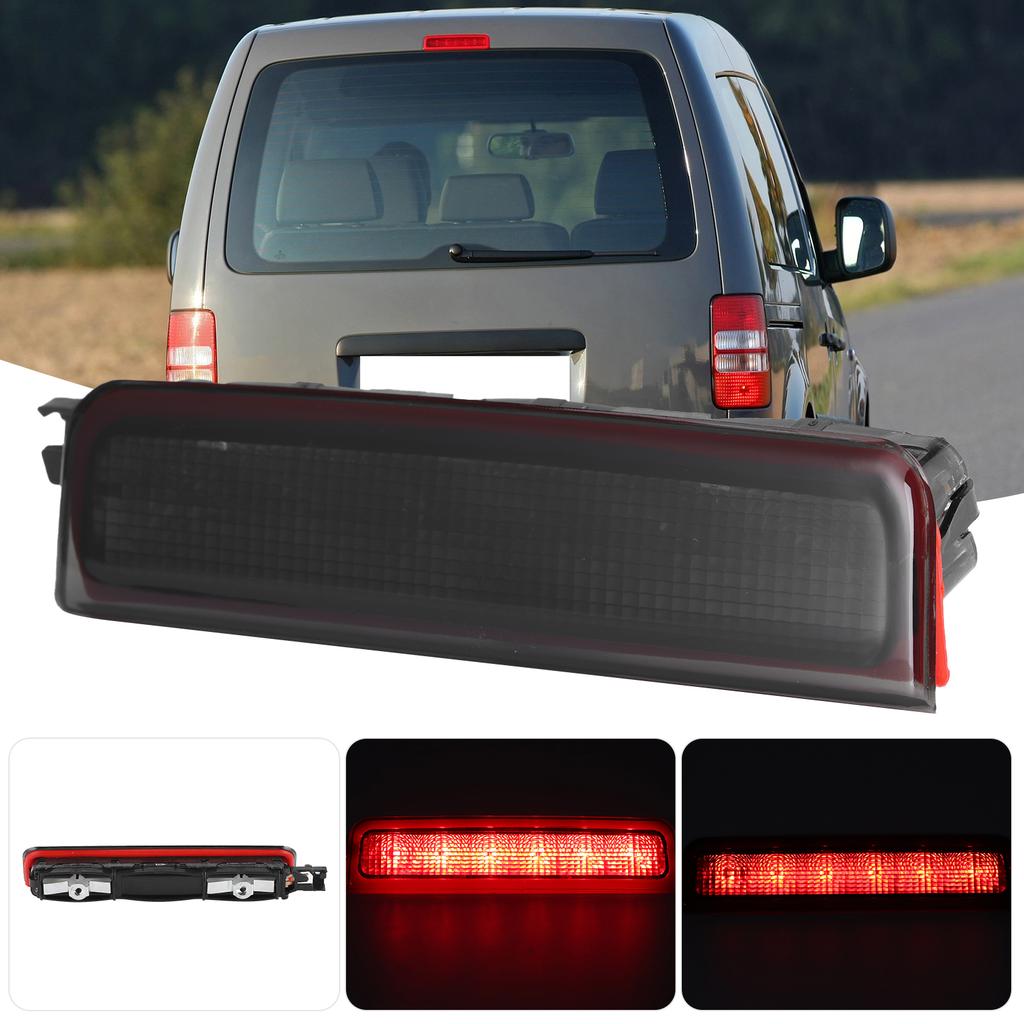 3. Bremsleuchte Hochgesetzte Bremsleuchte Lampe Passend für Caddy III Kasten 2KA 2KH 2CA 2CH 2004?2015Geräuchert