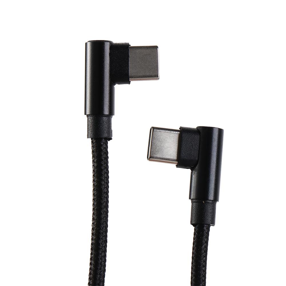 Elbow Accessories 90 Degree Quick Charge Fast Charging Cable Data Cable Type C Cord Charge Wire