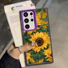 Case for Samsung Galaxy S25 S25Edge S24 FE S22 S20 Plus Note 20 Ultra S23 S21 S23 Ultra Phone Cover Sunflower Sea