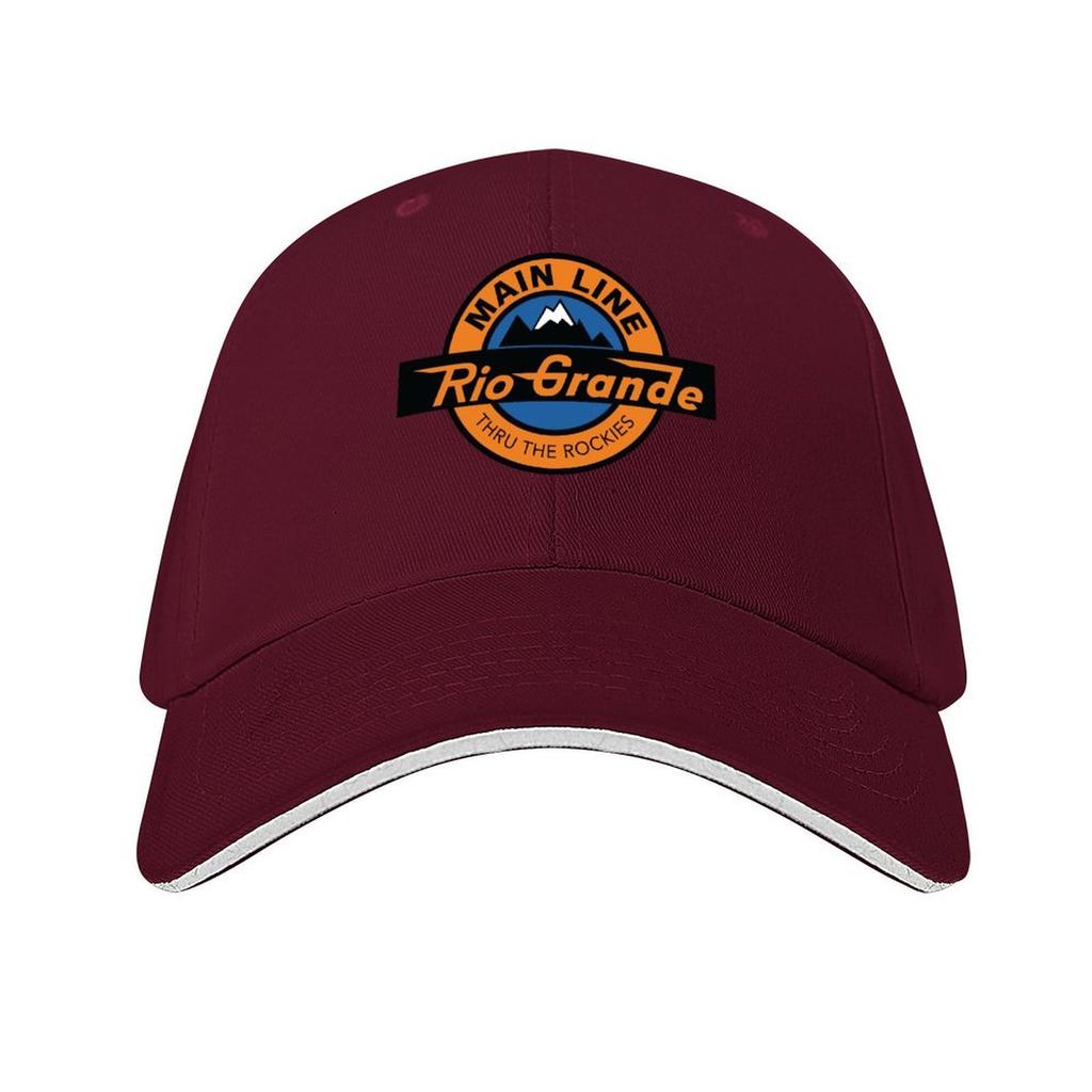 Rio Grande DRGW Logo Baseball Cap Hat Baseball Cap foam party Hat hats for men Cosplay Male Womens