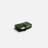 Cone Accordion Card Case _moss Green