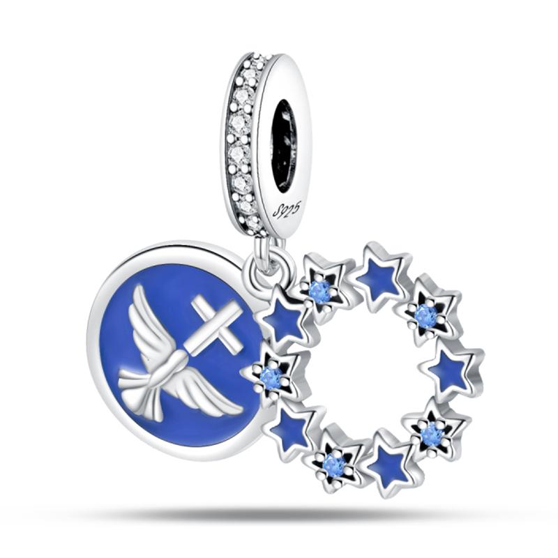 Copper Peace Dove Olive Branch Angel Love And Peace Best Wishes Charms Beads Fit Pan Original Bracelets Diy Fine Jewelry