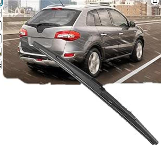 

For Renault Cleo Hatchback 405mm 2009-2016, Rear Window Wipers Rear Wipers Renault Koleo 09-16 rear wipers 16 inches