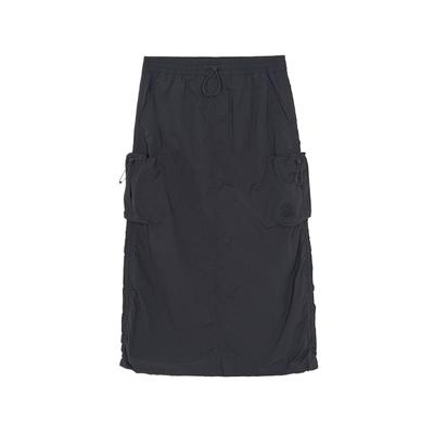 MLB SS26 Lässiger langer Rock mit Utility-Tasche Damenröcke 3FSKB0663-50CGD
