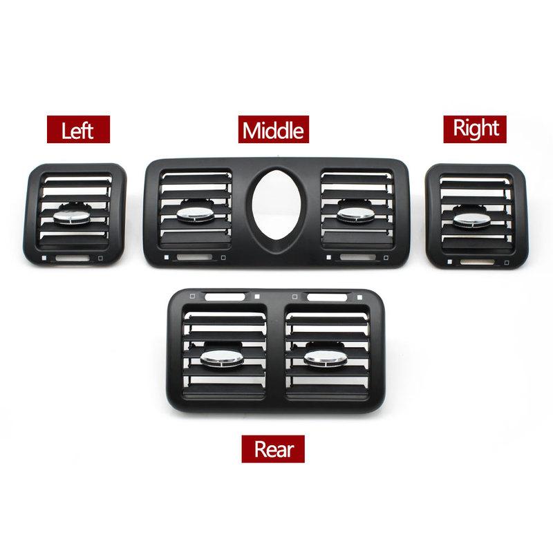 Auto Armaturenbrett Lüftungsschieber Vorne Hinten Klimaanlage Lüftungsgitter Auslass Panel Abdeckung Für Maserati Quattroporte M139 2004-2012 66526500