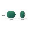 Silicone Earphone Case with Keyring Headphone Protective Case Earbuds Cover for QCY Crossky C50i