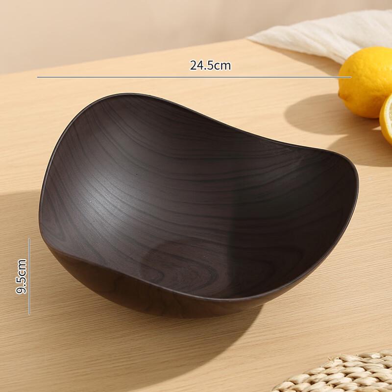 Deouxingguang Irregular Wood Grain Fruit Plate