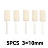 10Pcs/5Pcs Wool Felt Mounted Polishing Buffing Wheel OD 3-10mm Grinding Head for Dremel Drill Rotary Tool 3mm Shank