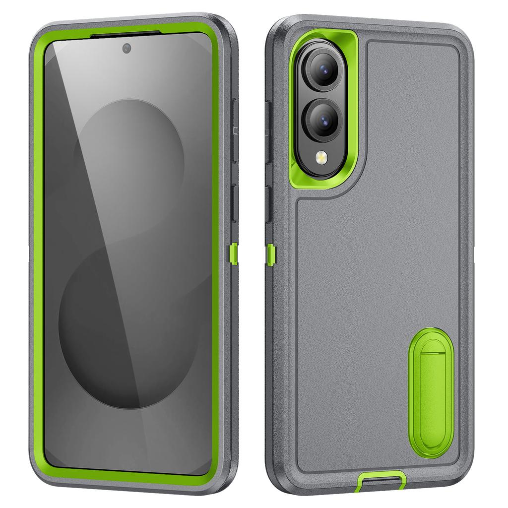 Applicable To Samsung S25Edge Defender Three-proof Mobile Phone Case Samsungs26U Bracket Anti-drop Cover