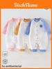 Baby Winter Three Layer Snowsuit With Cotton Padding For Newborns And Infants