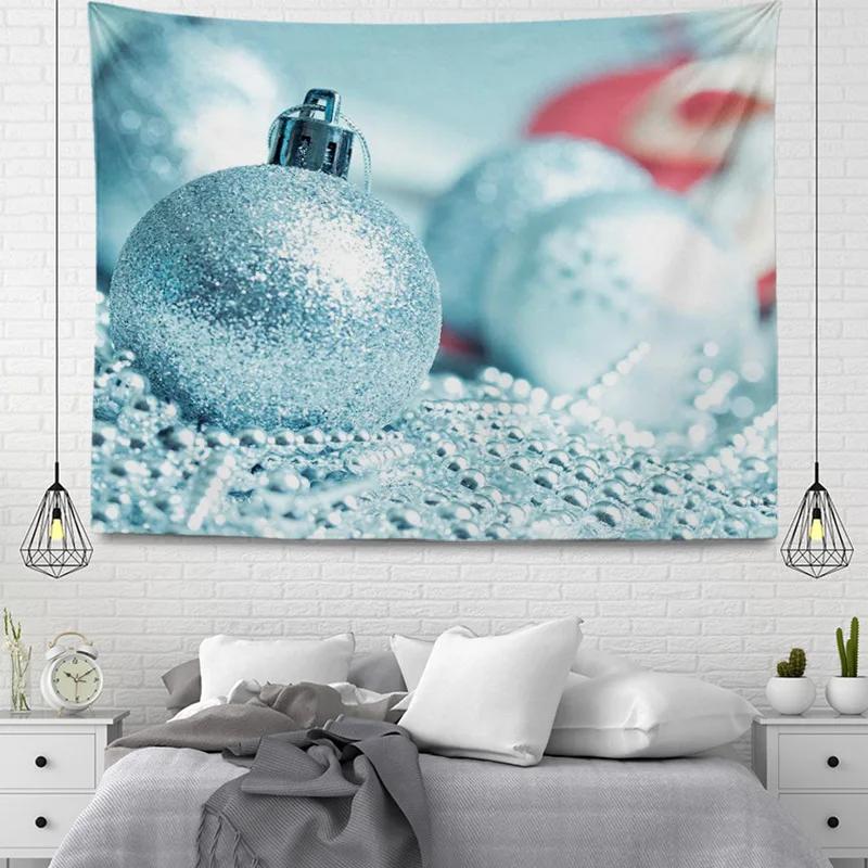 Hängende Wandteppiche aus Stoff im weihnachtlichen Stil