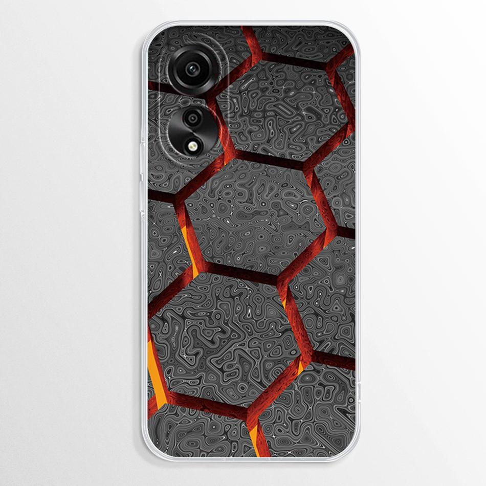 Pentru Oppo A38 A18 A78 A58 4G Carcasă Fundas Marmură Transparentă TPU Rezistentă la Șocuri Coque Pentru OppoA78 OppoA58 OppoA38 OppoA18 4G Moale Capa Carcase