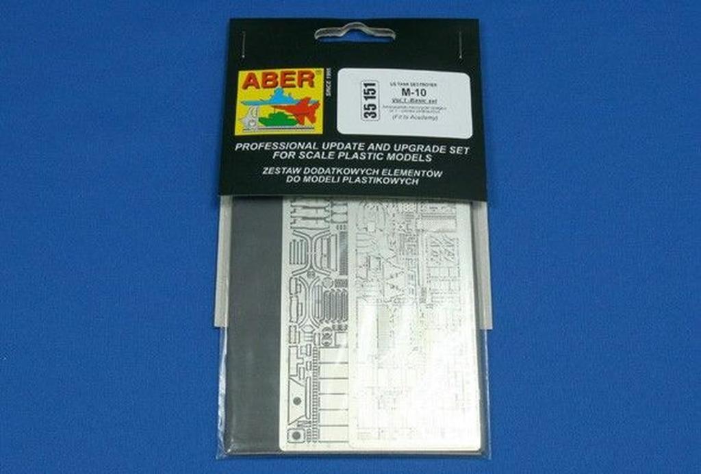 Aber American Tank Destroyer Basic Parts Plastic Model Parts 35151 1/35 M-10 Vol.1 (for Academy) (Tank)