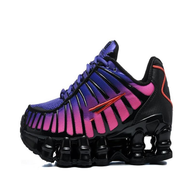 Shox TL13 Retro Avant-Garde Anti-Slip Suspension Running Shoes for Men and Women