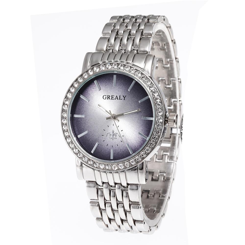 New Fashion Women Watches Casual Steel Band Wristwatch Scale Diamond Men Quartz Watch Stainless Steel Leisure Couple Watch Gift