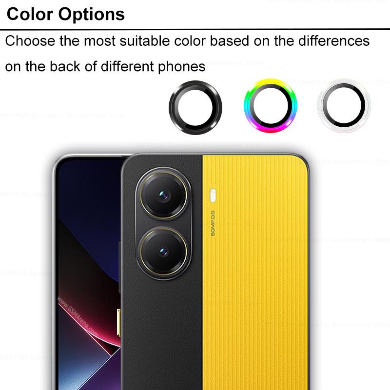 Для Xiaomi Poco X7 Pro металлическое кольцо защитная крышка объектива Xiomi Pocox7Pro Poxo Little Poco X 7 Pro 5G алюминиевый сплав камера стекло
