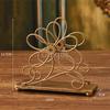 Western restaurant table napkin holder Elegant tissue holder Commercial napkin holder for hotels Creative desktop paperweight
