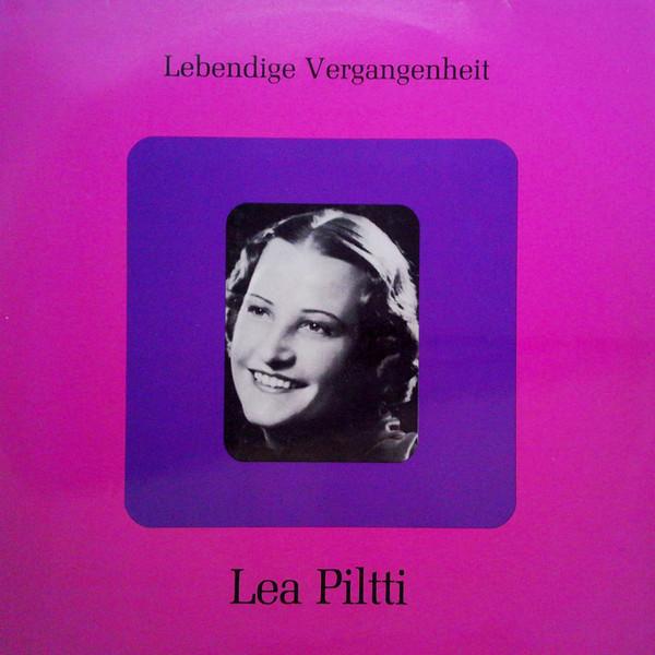 

LP Record LEA PILTTI Lebendige Vergangenheit Lea Piltt LV199 Lebendige Verga Austria Classical Used