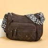 Fashionable Large-capacity Single-shoulder Bag Versatile Crossbody Bag Multi-layer Pocket Mom Bag