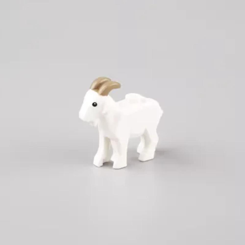 Animal Building Blocks City Small Large Ornaments Panda Dog Sheep Pig Cow Zoo Deer Mount Crocodile Tiger Wolf Eagle Boy Gift Toy