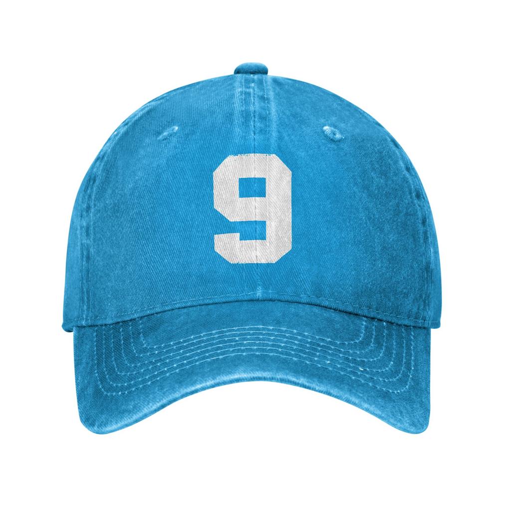 Fashion Vintage Number Sports Baseball Cap Denim Sun Hat Brand Cap