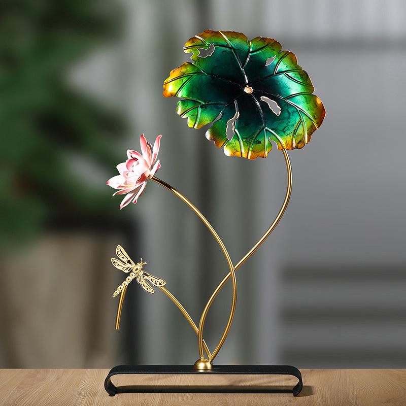 Lotus Dragonfly Crafts Ornaments: Home & Office Décor, Wedding & Housewarming Gift