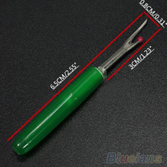 4Pcs Plastic Handle Craft Thread Cutter Seam Knife Stitch Unpicker Sewing Tool