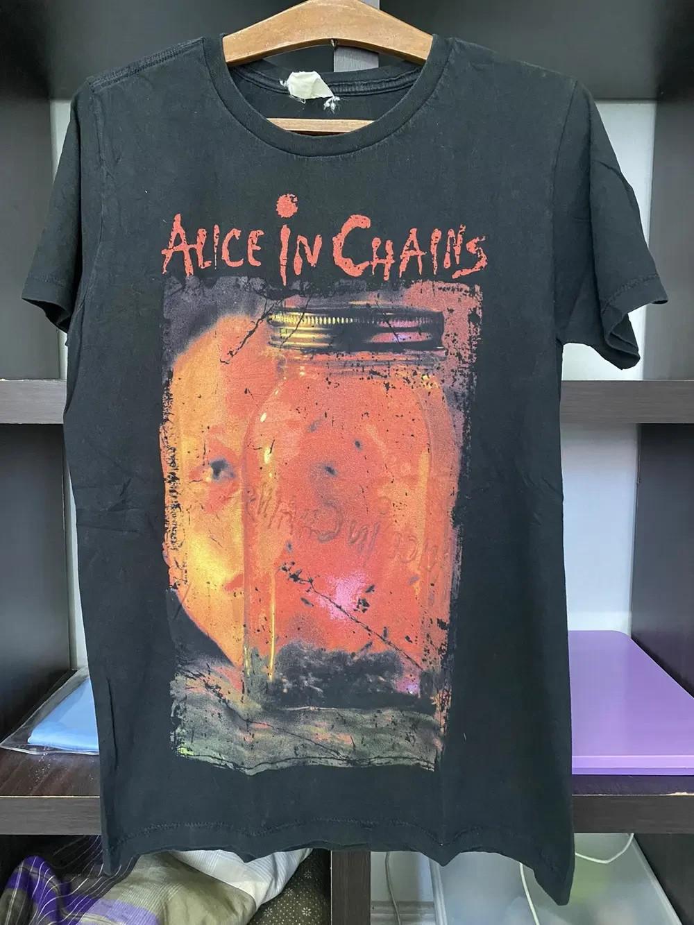 ALICE IN CHAINS BAND TSHIRT Back Gift Fan Shirt AN46910 S