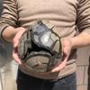 4.3kg Natural curvature of the furnishing articles Turtle grain stone egg Ball Septarian nodule Crystal Healing quartz