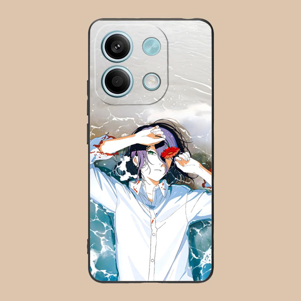 Anime Chainsaw Matte TPU Mobile Phone Case for POCO M7 M6 M5 M4 M3 X7 X6 X5 X4 X3 Pro GT 5G Colorful Printing Cover