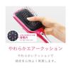 Koizumi Reset Brush Paddle Type Sonic Vibration Magnetic Battery Operated Vivid Pink KBE-2811/VP