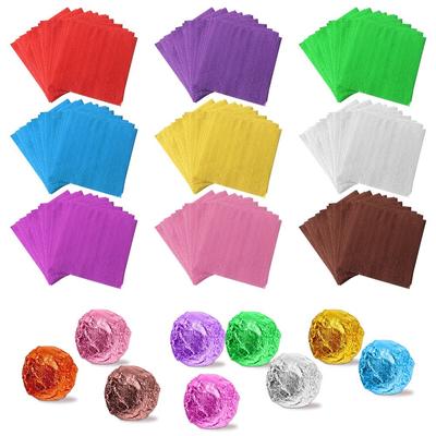 Wedding Party Supplies Tin Food Baking Aluminum Foil Wrapping Paper Package Paper Candy Chocolate