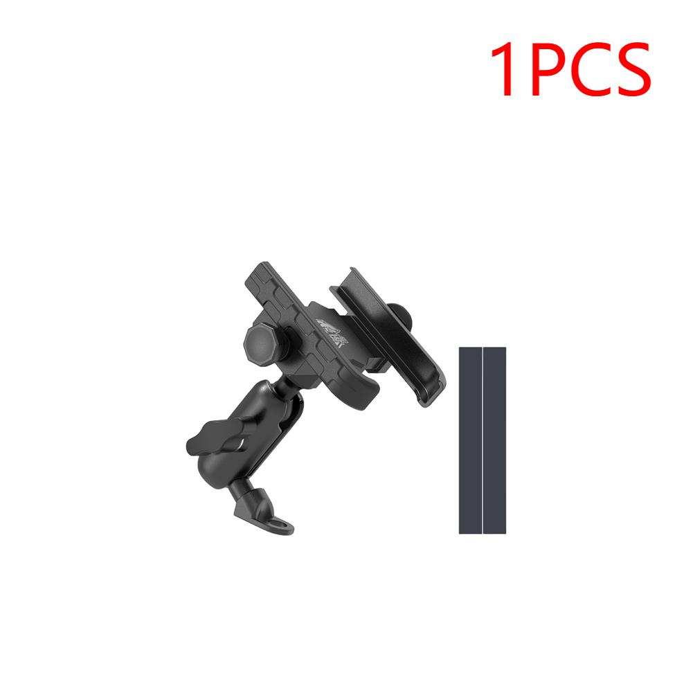 1-2PCS Aluminum Alloy Motorcycle Navigation Phone Mount Anti-Shake Adjustable Motorcycle Cellphone Holder for Motorcycle