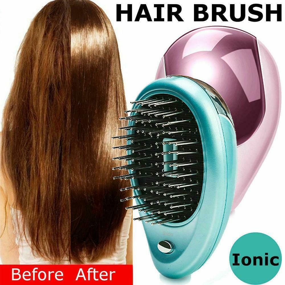 Buy Electric Ionic Hairbrush Vibration Shampoo Scalp Hair Brush