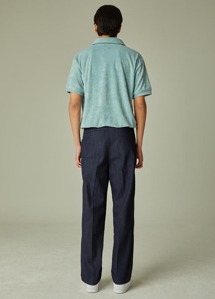 AGENT PEEK Agp Terry Polo Shirt Mint