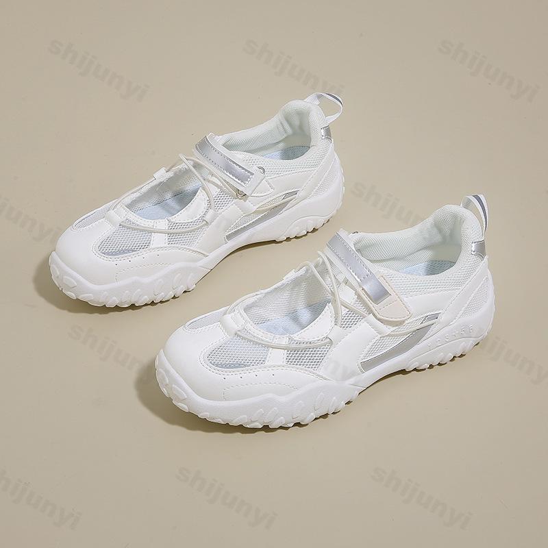 Fashion 2025 Summer New Mesh Breathable Casual Sports Shoes for Women Fashion Trend Comfortable Versatile Shallow Mouth Chunky sneakers