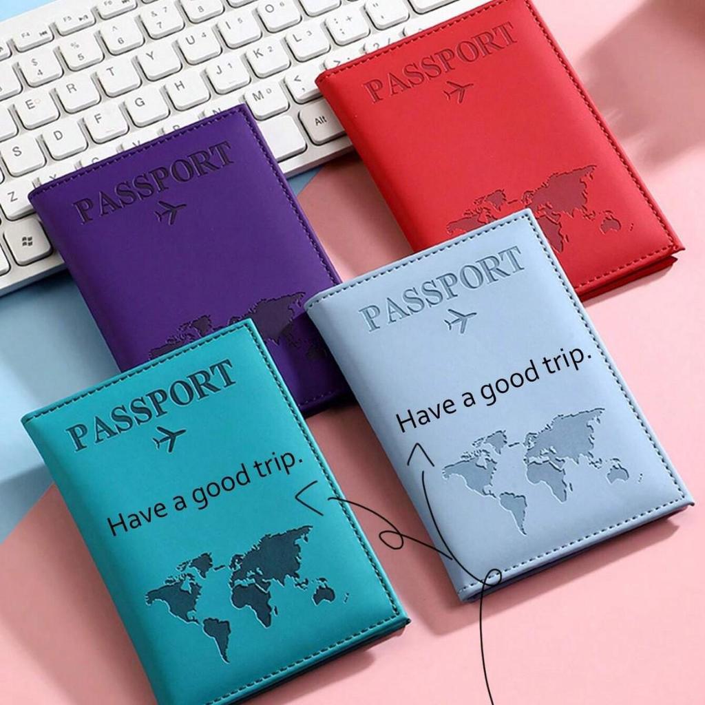 Custom Color-Changing PU Passport and Ticket Holder