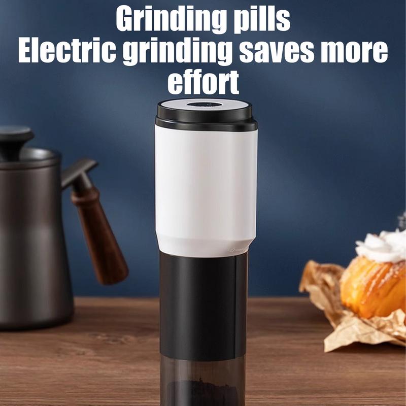 Burr Grinders For Coffee Beans Portable Electric Burr Coffee Grinder Rechargeable Coffee Grinder Cordless Coffee Mill For Travel
