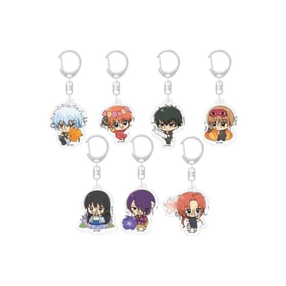 Gintama The Anime Trading Acrylic Keychains: Birth Flowers (7 pcs/box)