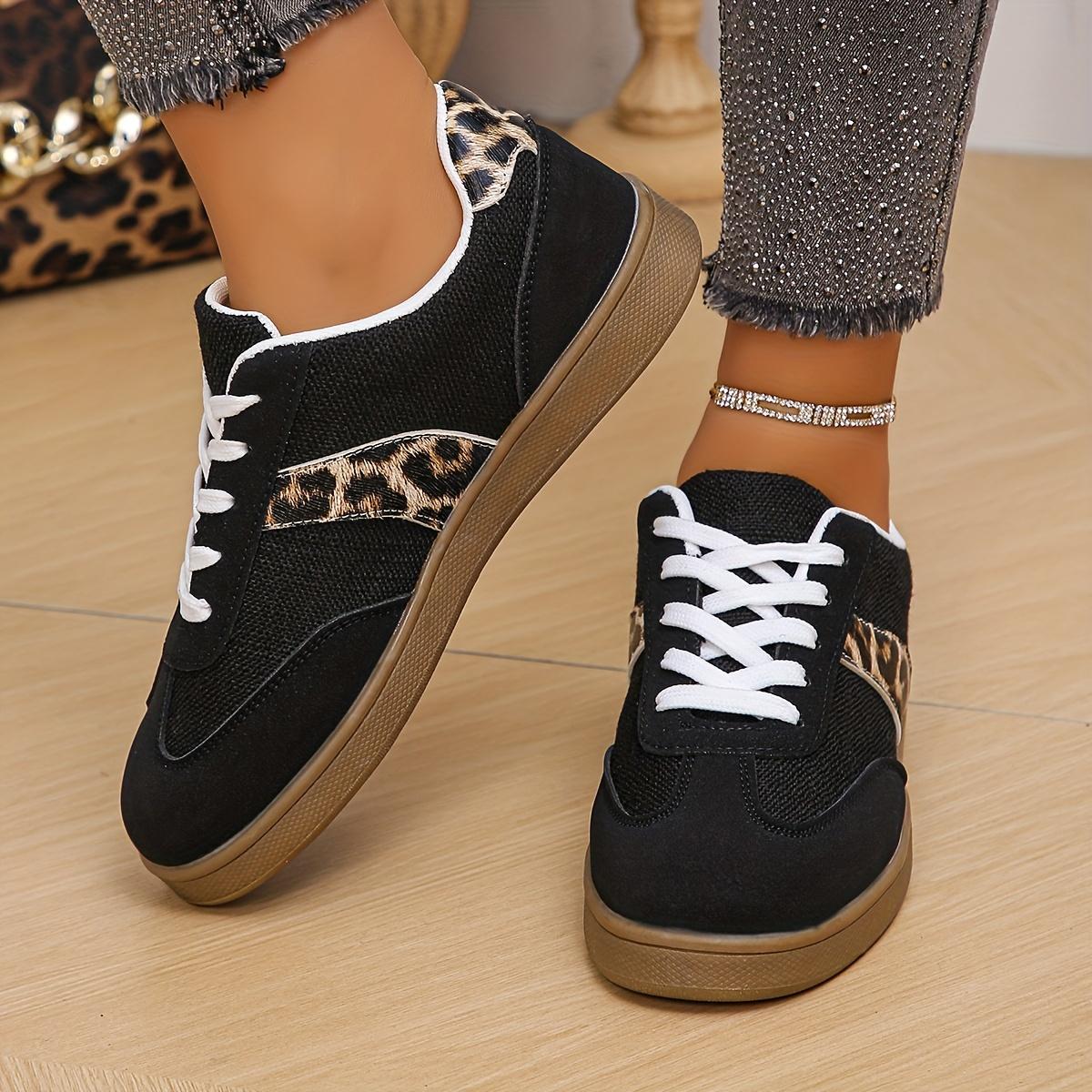 

Women s 2025 Spring New Arrival Korean Style Chunky Sole Platform Color-Block Lace-Up Versatile Casual Sneakers 35 чорний