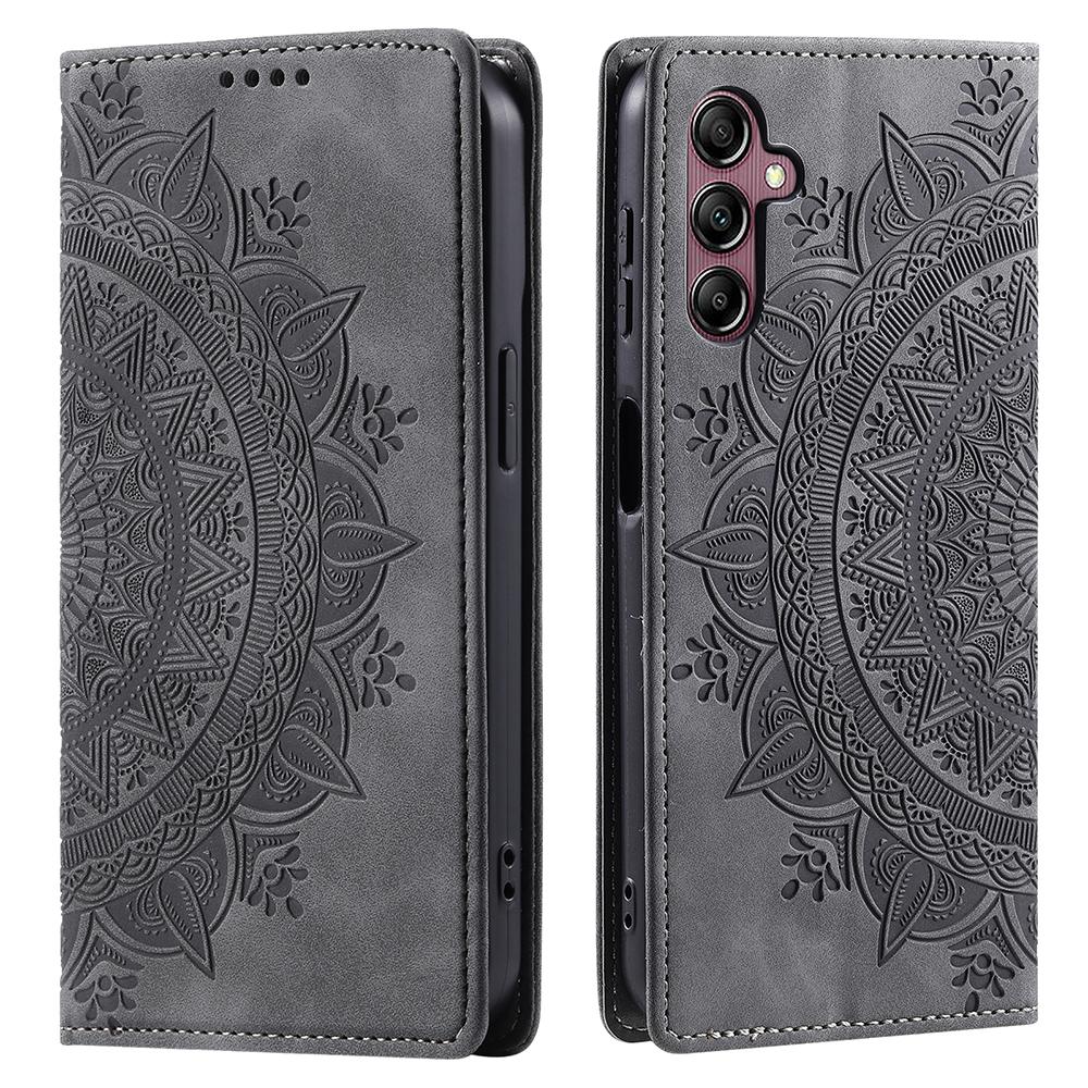 For Samsung Galaxy A55 5G Leather Case Mandala Flower Wallet Phone Cover