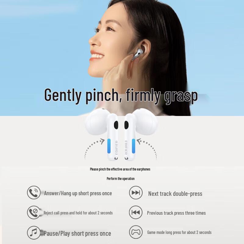 EDIFIER Lolli3 True Wireless Stereo Bluetooth Earbuds