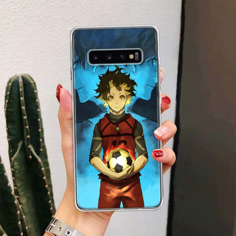 Japan Anime Blue Lock Für Samsung Galaxy Note 20 Ultra 20 10 Pro 9 8 Handyhülle S10E S10 Plus S9 S8 + S7 Edge M21 M32 Abdeckung