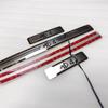 Battitacco per MG mg4 2022 Batticalcagno Acciaio Inossidabile Car Styling Modanatura Accessori Piastra Paracolpi Su Battitacchi