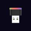 Car USB Rainbow Ambient Light Floor LED Light for Car Modification Wireless Decor No-Wire Mini Lamp