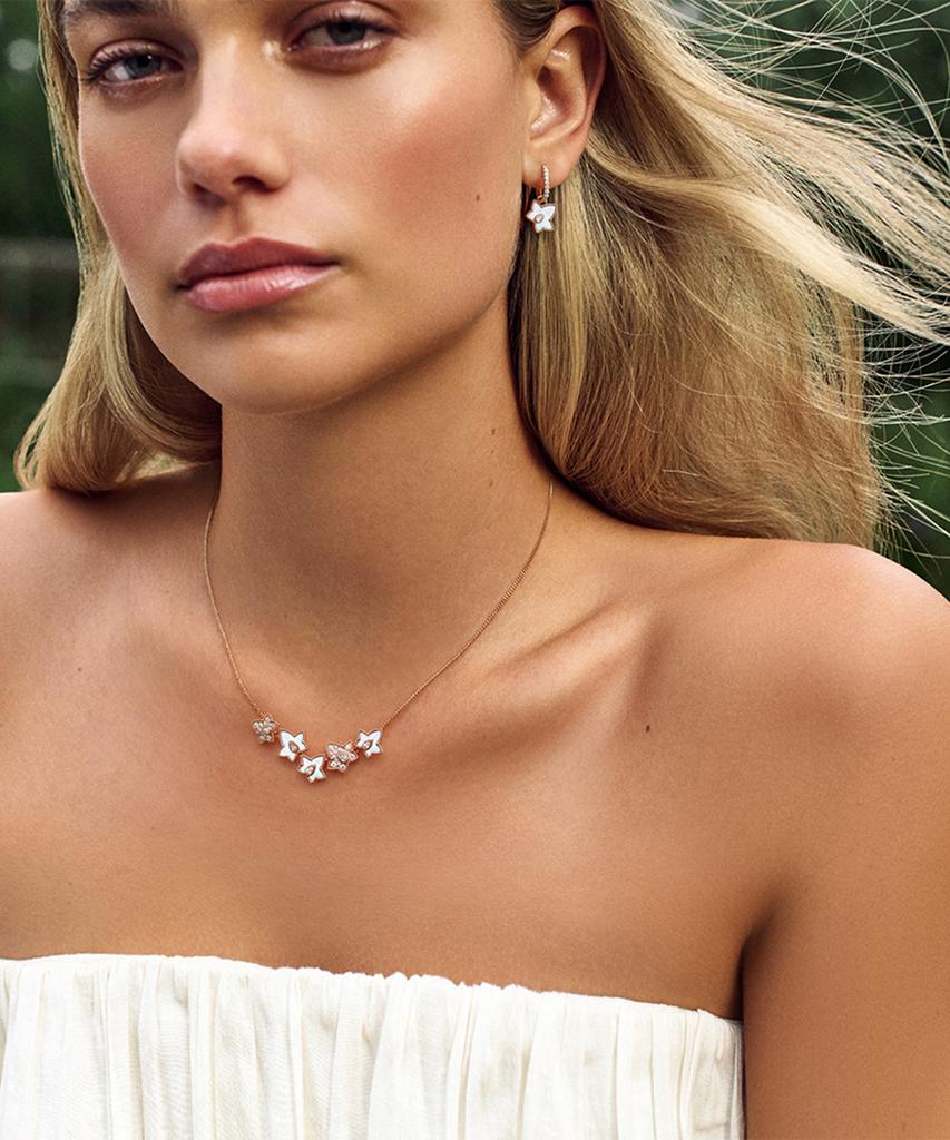 Lola Rose Ivy Mother-Of-Pearl Cubic Drop Earrings Women'S One-Touch Earrings